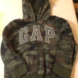 Gap Boys Zip Up Sweatshirt